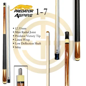 Stick Play Billiard Predator Aspire Series 1-7